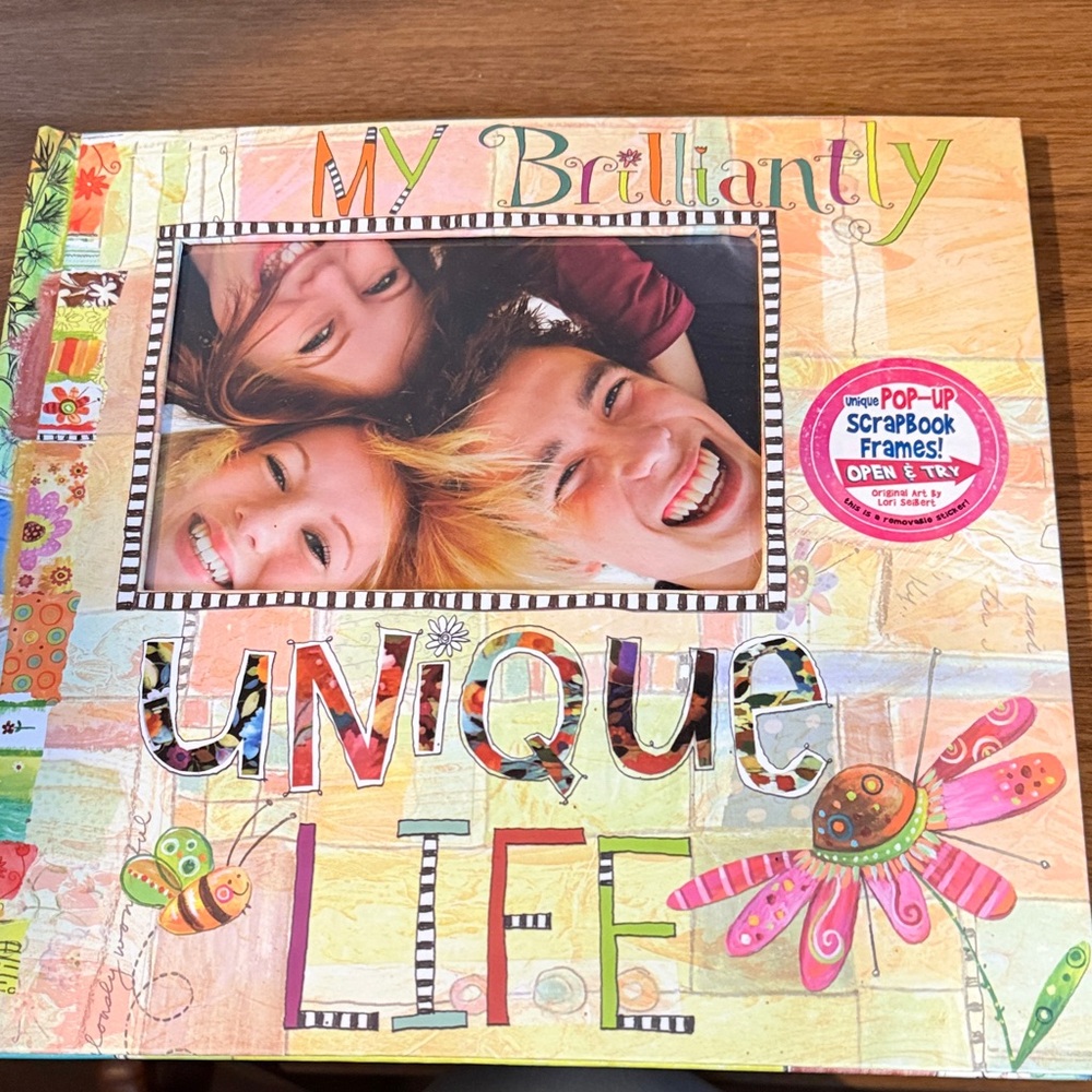 Colorful Scrapbook Album